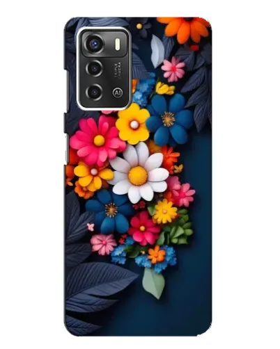 Чохол для ZTE Blade A52 з картинкою «Квіткова феєрія» Чохол для ZTE Blade A52 з картинкою «Квіткова феєрія»