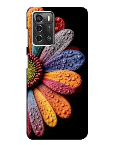 Чохол для ZTE Blade A52 з картинкою «Райдужна квітка» Чохол для ZTE Blade A52 з картинкою «Райдужна квітка»
