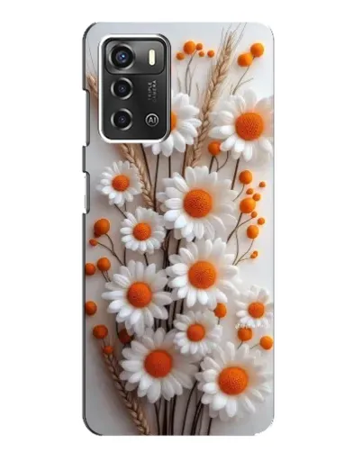 Чохол для ZTE Blade A52 з картинкою «Білі сухоцвіти» Чохол для ZTE Blade A52 з картинкою «Білі сухоцвіти»