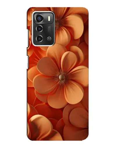 Чохол для ZTE Blade A52 з картинкою «Помаранчева макро квітка» Чохол для ZTE Blade A52 з картинкою «Помаранчева макро квітка»