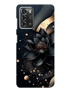 Чохол для ZTE Blade A52 з картинкою «Чорний лотос» Чохол для ZTE Blade A52 з картинкою «Чорний лотос»