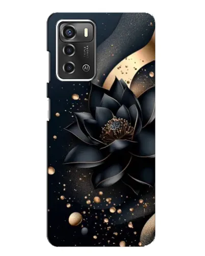 Чохол для ZTE Blade A52 з картинкою «Чорний лотос» Чохол для ZTE Blade A52 з картинкою «Чорний лотос»
