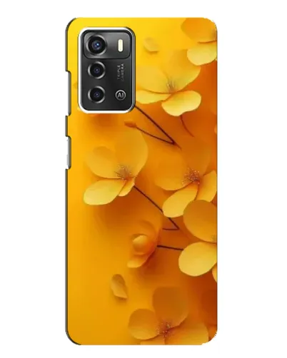 Чохол для ZTE Blade A52 з картинкою «Золоті пелюстки» Чохол для ZTE Blade A52 з картинкою «Золоті пелюстки»