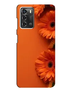Чохол для ZTE Blade A52 з картинкою «Помаранчеві гербери» Чохол для ZTE Blade A52 з картинкою «Помаранчеві гербери»