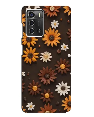Чохол для ZTE Blade A52 з картинкою «Візерунок з маленьких соняшників» Чохол для ZTE Blade A52 з картинкою «Візерунок з маленьких соняшників»