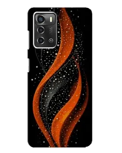Чехол для ZTE Blade A52 с картинкой «Огненная звездная волна» Чехол для ZTE Blade A52 с картинкой «Огненная звездная волна»