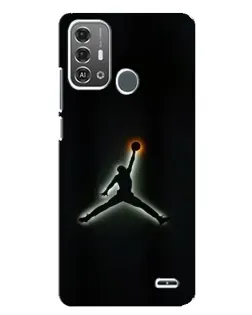 Чохол для ZTE Blade A53 Pro з картинкою «Jordan Gradient Logo»