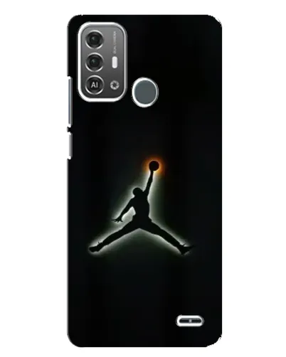 Чохол для ZTE Blade A53 Pro з картинкою «Jordan Gradient Logo»