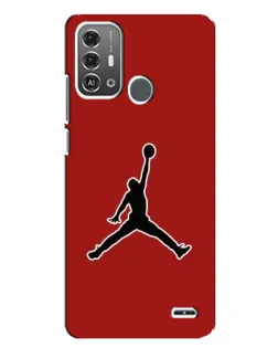 Чохол для ZTE Blade A53 Pro з картинкою «Jordan Red Back»
