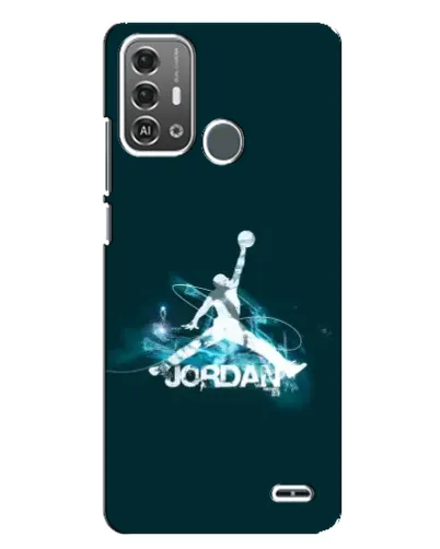 Чохол для ZTE Blade A53 Pro з картинкою «Jordan Blue Fire»