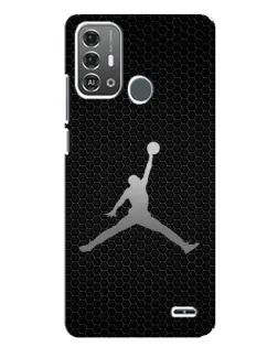 Чохол для ZTE Blade A53 Pro з картинкою «Jordan Dark Carbon»