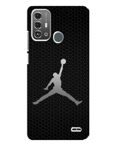 Чохол для ZTE Blade A53 Pro з картинкою «Jordan Dark Carbon»