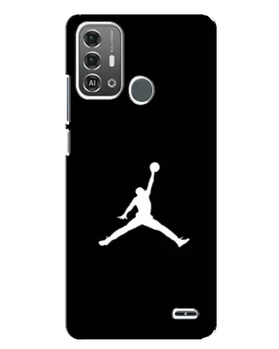 Чохол для ZTE Blade A53 Pro з картинкою «Jordan Silhouette»