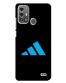 Чехол для ZTE Blade A53 Pro с картинкой «Adidas Cyan Logo»