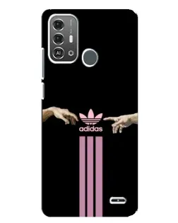 Чехол для ZTE Blade A53 Pro с картинкой «Adidas Hands»