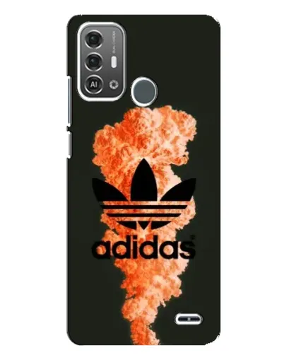 Чехол для ZTE Blade A53 Pro с картинкой «Оранжевый дым Adidas» Чехол для ZTE Blade A53 Pro с картинкой «Оранжевый дым Adidas»