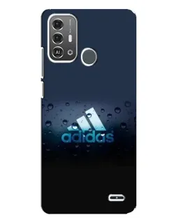 Чехол для ZTE Blade A53 Pro с картинкой «Adidas Water Drops»