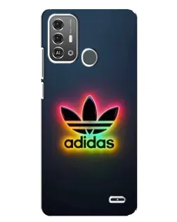 Чехол для ZTE Blade A53 Pro с картинкой «Неоновый Adidas»