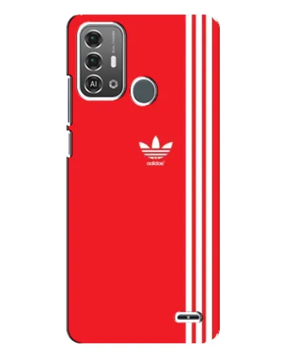 Чехол для ZTE Blade A53 Pro с картинкой «Красный минимализм Adidas» Чехол для ZTE Blade A53 Pro с картинкой «Красный минимализм Adidas»