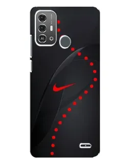 Чехол для ZTE Blade A53 Pro с картинкой «Абстрактный дизайн Nike»