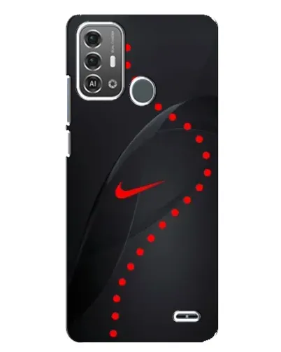 Чехол для ZTE Blade A53 Pro с картинкой «Абстрактный дизайн Nike»