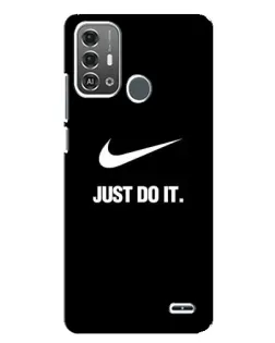 Чехол для ZTE Blade A53 Pro с картинкой «Классический принт Nike»