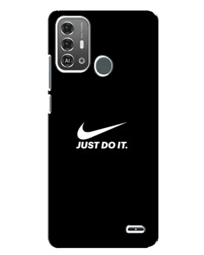 Чехол для ZTE Blade A53 Pro с картинкой «Минимализм от Nike»