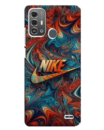 Чехол для ZTE Blade A53 Pro с картинкой «Nike в абстракции»