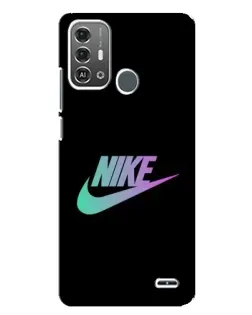 Чехол для ZTE Blade A53 Pro с картинкой «Nike — городская ночь»