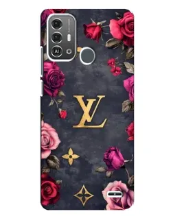 Чохол для ZTE Blade A53 Pro з картинкою «Квітковий Louis Vuitton» Чохол для ZTE Blade A53 Pro з картинкою «Квітковий Louis Vuitton»