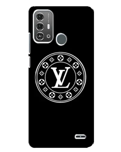 Чехол для ZTE Blade A53 Pro с картинкой «LV — печать стиля»