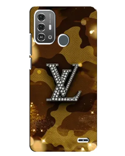 Чехол для ZTE Blade A53 Pro с картинкой «Камуфляжный Louis Vuitton»