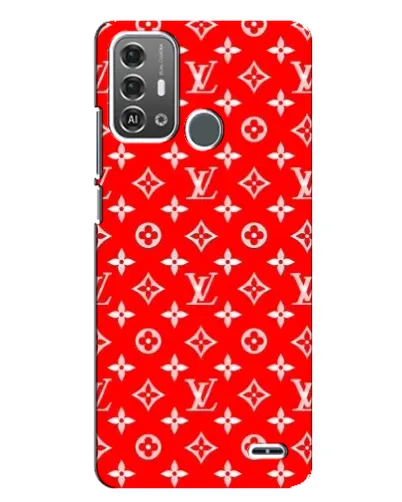 Чехол для ZTE Blade A53 Pro с картинкой «Яркий паттерн LV»
