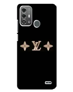 Чехол для ZTE Blade A53 Pro с картинкой «Louis Vuitton — минимализм»