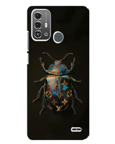 Чехол для ZTE Blade A53 Pro с картинкой «LV — мраморный принт»