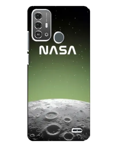 Чехол для ZTE Blade A53 Pro с картинкой «NASA — лунный градиент»