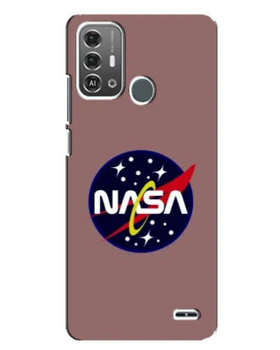 Чехол для ZTE Blade A53 Pro с картинкой «NASA — ретро космос»