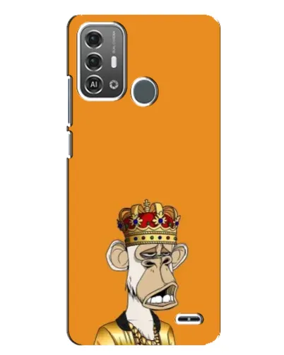 Чехол для ZTE Blade A53 Pro с картинкой «Золотая обезьяна Bored Ape» Чехол для ZTE Blade A53 Pro с картинкой «Золотая обезьяна Bored Ape»