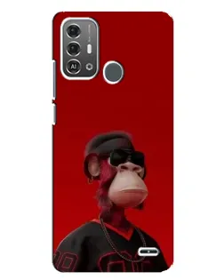 Чохол для ZTE Blade A53 Pro з картинкою «Bored Ape в червоному» Чохол для ZTE Blade A53 Pro з картинкою «Bored Ape в червоному»