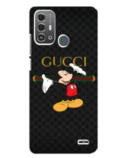 Чехол для ZTE Blade A53 Pro с картинкой «Микки Маус Gucci»
