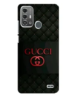 Чехол для ZTE Blade A53 Pro с картинкой «Gucci — стеганый черный»