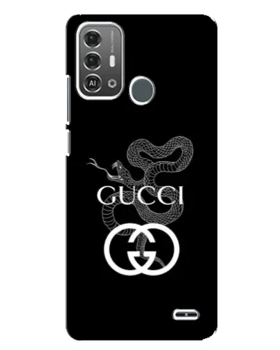Чехол для ZTE Blade A53 Pro с картинкой «Gucci — серебряная змея» Чехол для ZTE Blade A53 Pro с картинкой «Gucci — серебряная змея»