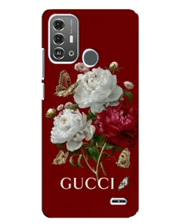 Чехол для ZTE Blade A53 Pro с картинкой «Gucci —  сад»