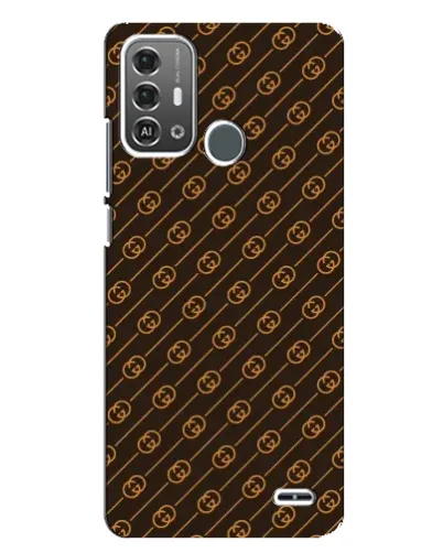 Чехол для ZTE Blade A53 Pro с картинкой «Gucci — золотые диагонали» Чехол для ZTE Blade A53 Pro с картинкой «Gucci — золотые диагонали»