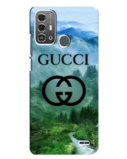 Чехол для ZTE Blade A53 Pro с картинкой «Gucci — горный пейзаж»