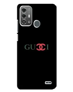 Чехол для ZTE Blade A53 Pro с картинкой «Gucci — красный градиент»