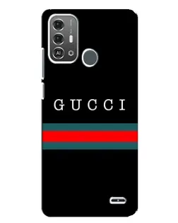 Чехол для ZTE Blade A53 Pro с картинкой «Gucci — красный пояс»