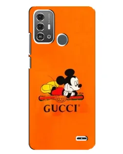 Чехол для ZTE Blade A53 Pro с картинкой «Микки Маус Gucci — оранж» Чехол для ZTE Blade A53 Pro с картинкой «Микки Маус Gucci — оранж»