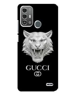 Чехол для ZTE Blade A53 Pro с картинкой «Gucci — серебряный лев» Чехол для ZTE Blade A53 Pro с картинкой «Gucci — серебряный лев»