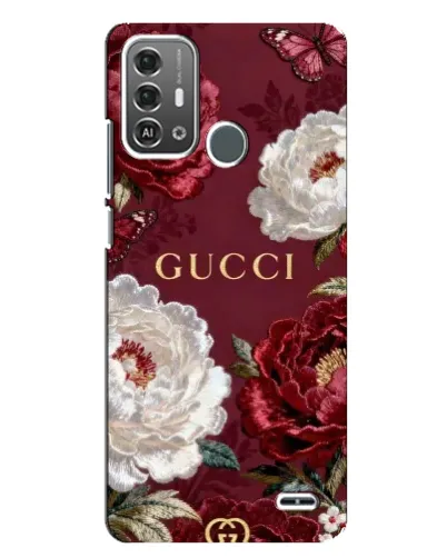 Чехол для ZTE Blade A53 Pro с картинкой «Gucci — бордовые розы» Чехол для ZTE Blade A53 Pro с картинкой «Gucci — бордовые розы»